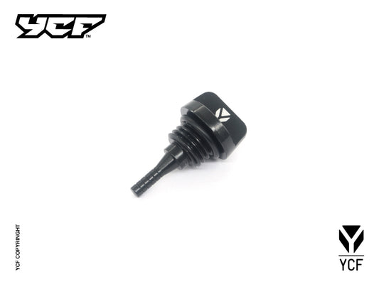 CNC DIPSTICK YCF SHORT - BLACK JH01-BK