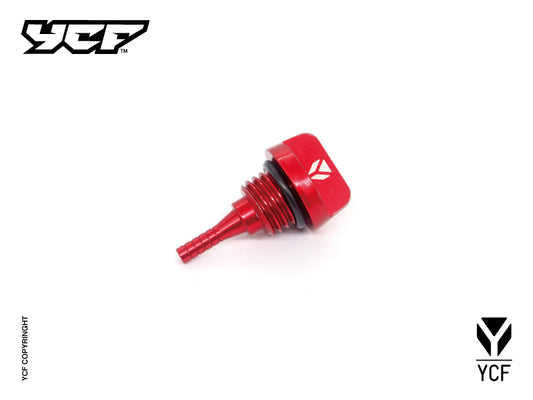 CNC DIPSTICK YCF SHORT - Red JH01-RD