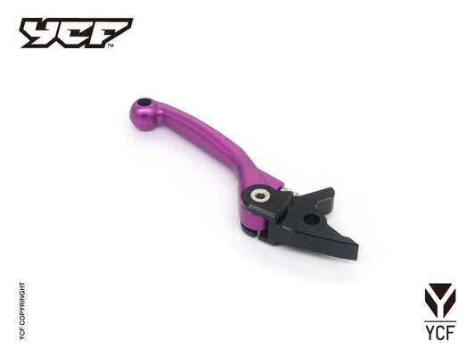 Foldable Brake Lever (Purple)