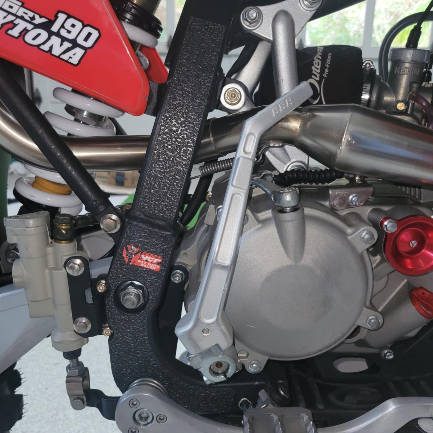 RobsYCF Frame Guard Decal Red (Bigy,Pilot)