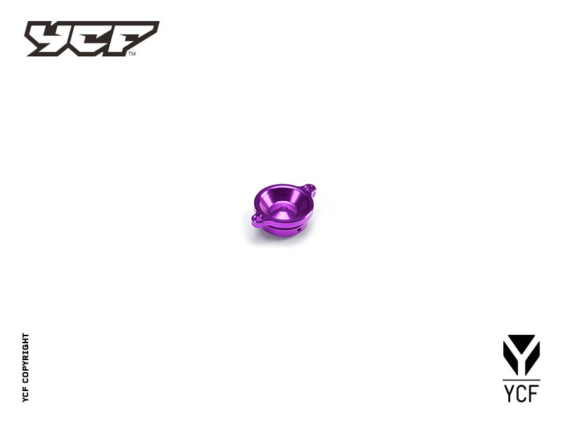 OIL FILTER COVER CNC FOR DAYTONA - PURPLE