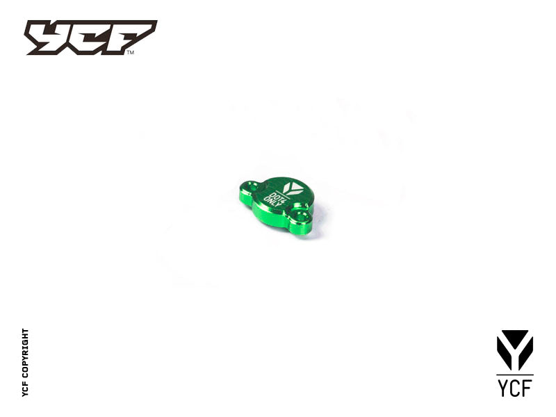 REAR BRAKE RESERVOIR CAP - GREEN