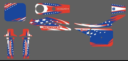 Freedom Series Graphic Kit Sunday