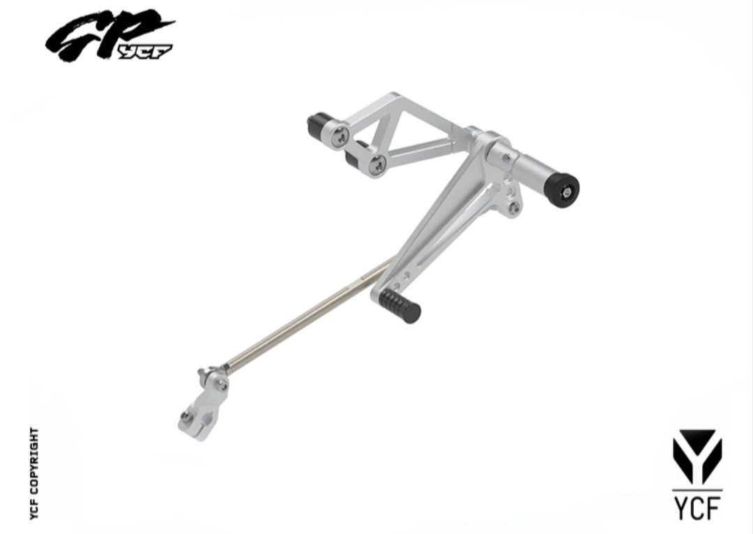 MINI GP LEFT ALUMINIUM FOOTPEG SUPPORT