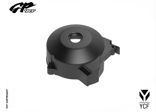 YCF CRANKCASE COVER - KICK START BLACK