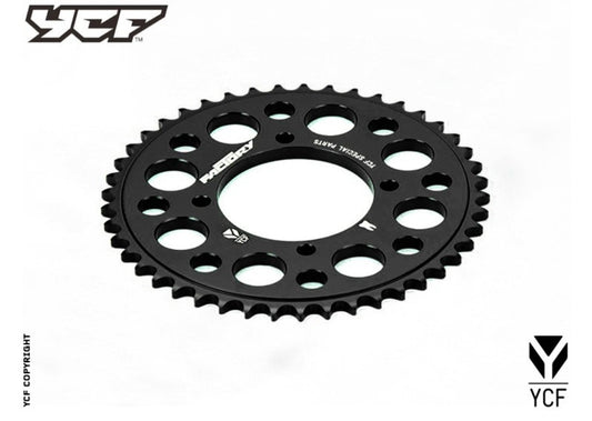 CNC SPROCKET BLACK (35) (4BOLT)