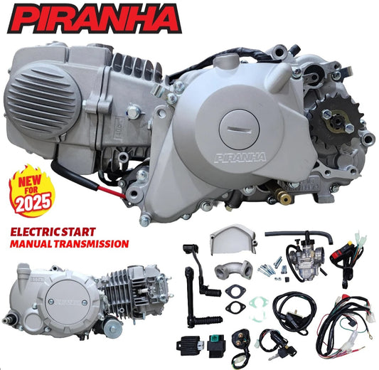 140cc PIRANHA MANUAL E-START