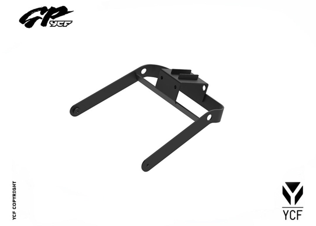 MINI GP - FRONT FAIRING STEEL SUPPORT MATTE BLACK - YC110-1444-BKM