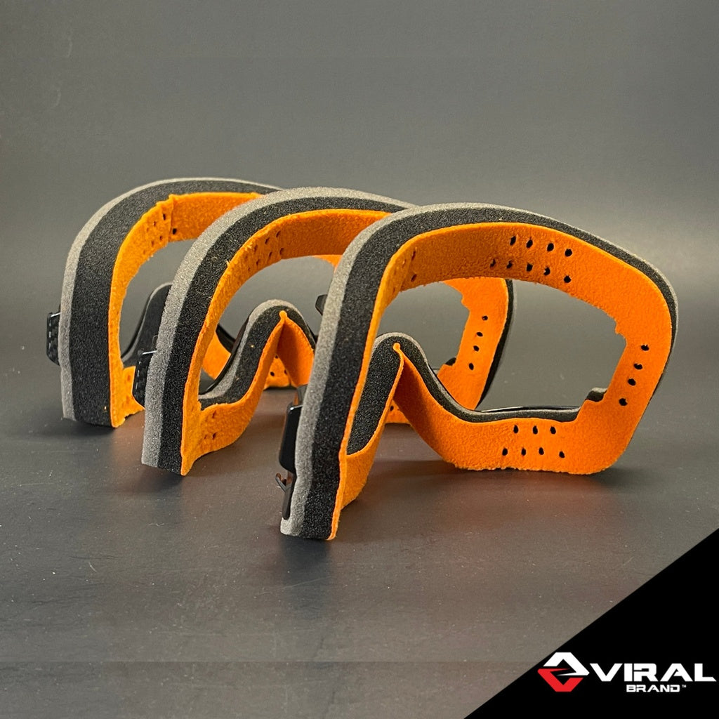 Viral Brand - Orange Foam, Replacement, Face, Signature Series+, 3-Pack