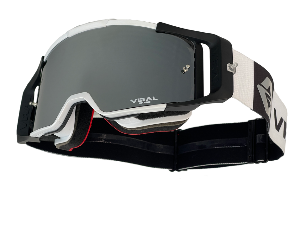 SIGNATURE SERIES BLKWHT GOGGLE (Clear Lens)
