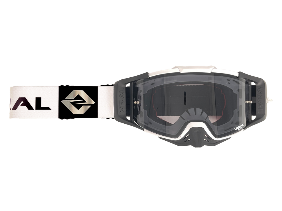 SIGNATURE SERIES BLKWHT GOGGLE (Clear Lens)