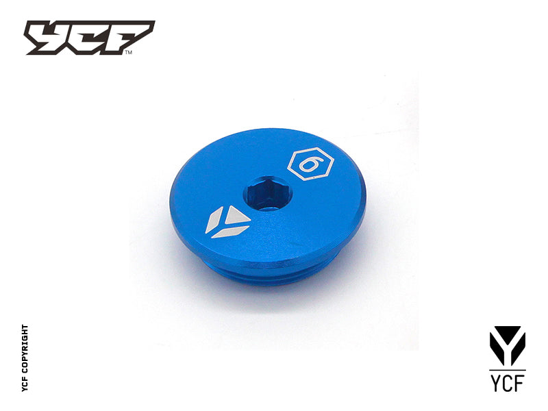 YCF CAP BLUE- BIG HOLE - YC110-2014-01-BL