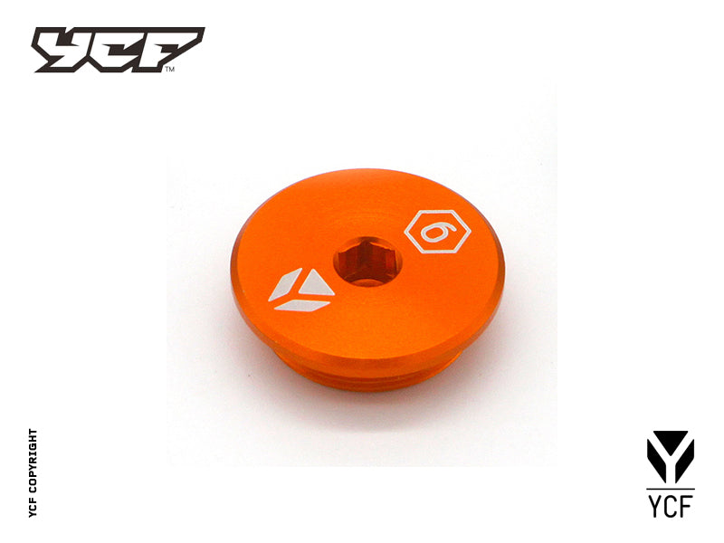 YCF CAP ORANGE- BIG HOLE - YC110-2014-01-OR