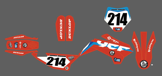 OEM CRF STYLE Graphic Kit