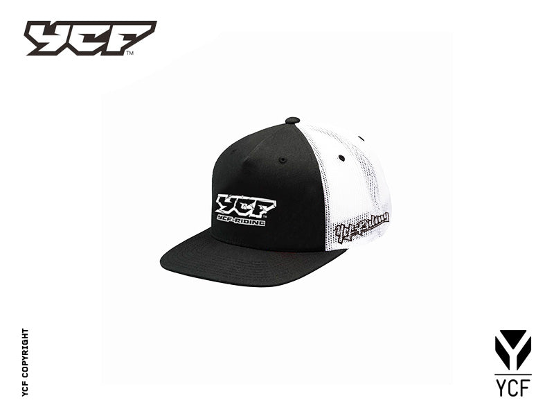 YCF CAP - BLACK SNAPBACK