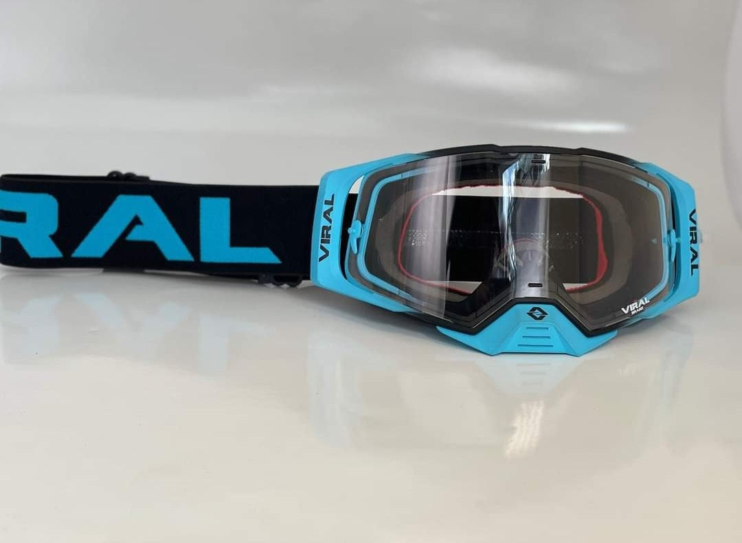 Works Series Blue/Blue Clear Lens