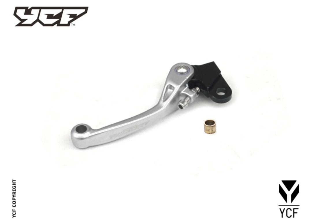 Foldable Clutch Lever (Silver)