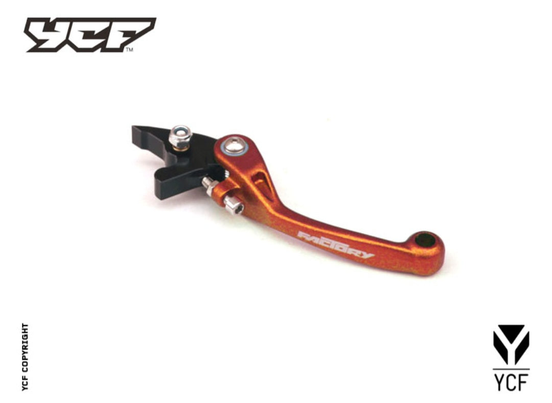 Foldable Brake Lever (Orange)