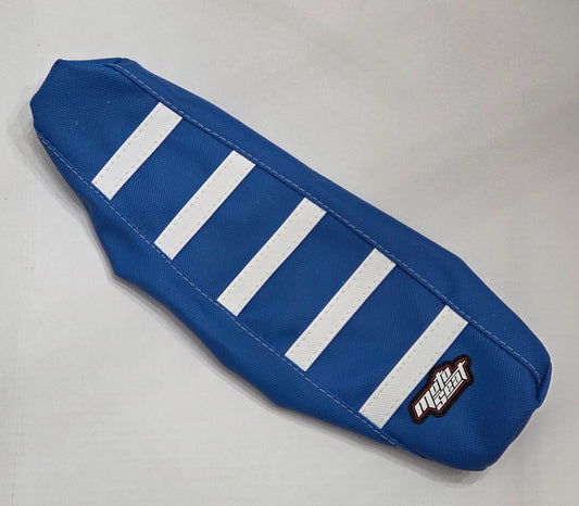 Ribbed Traction Blue/White Ribs