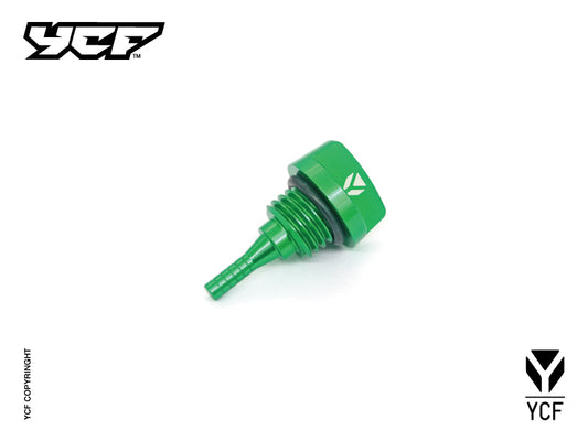 CNC DIPSTICK YCF SHORT -GREEN  JH01-GR