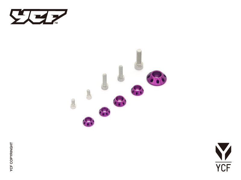 CNC WASHER FOR PLASTIC KIT (Purple)