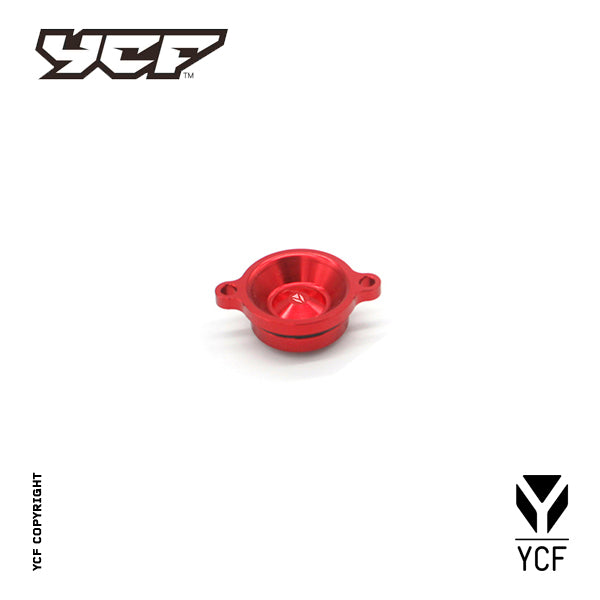 OIL FILTER COVER CNC FOR DAYTONA - RED