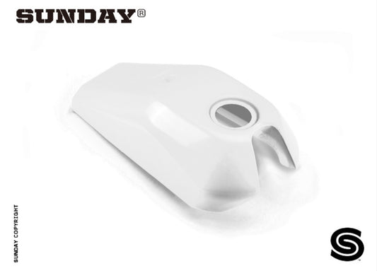 SUNDAY FIBERGLASS TANK COVER - WHITE