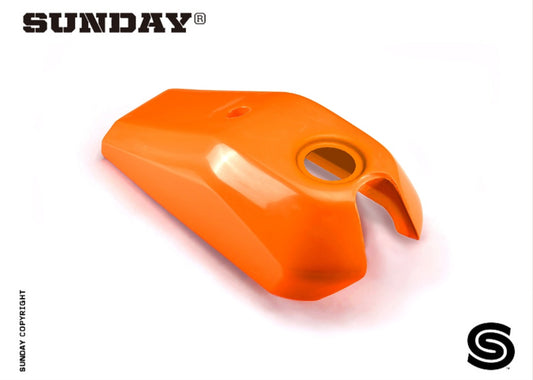 SUNDAY FIBERGLASS TANK COVER - ORANGE