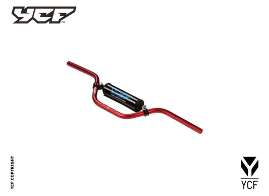 ALUMINUM HANDLEBAR "LOW" - RED