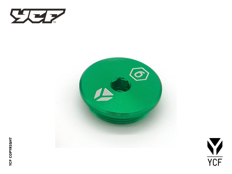 YCF CAP GREEN- BIG HOLE - YC110-2014-01-GR