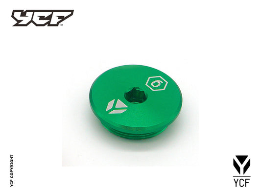 YCF CAP GREEN- BIG HOLE - YC110-2014-01-GR