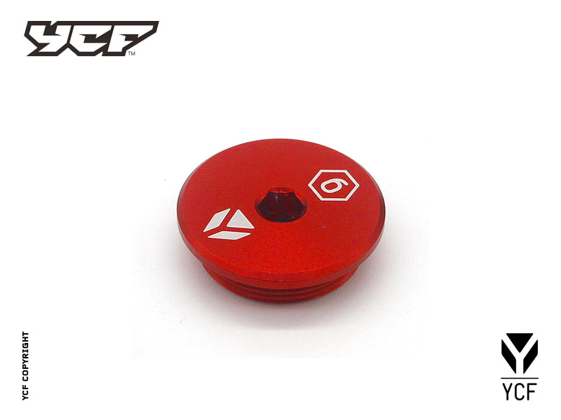 YCF CAP RED- BIG HOLE - YC110-2014-01-RD
