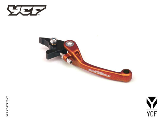 Foldable Brake Lever (Orange)