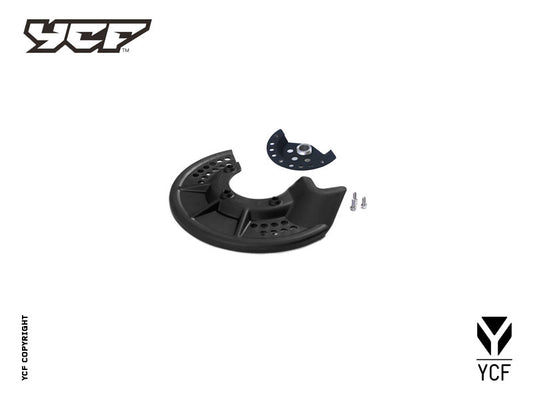 FRONT DISC GUARD - BLACK